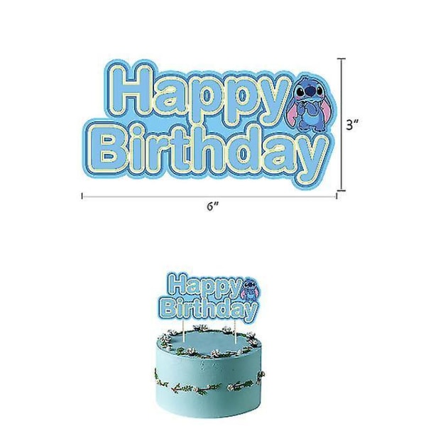 Stitch Party Supplies, Lilo And Stitch bursdagsdekorasjoner