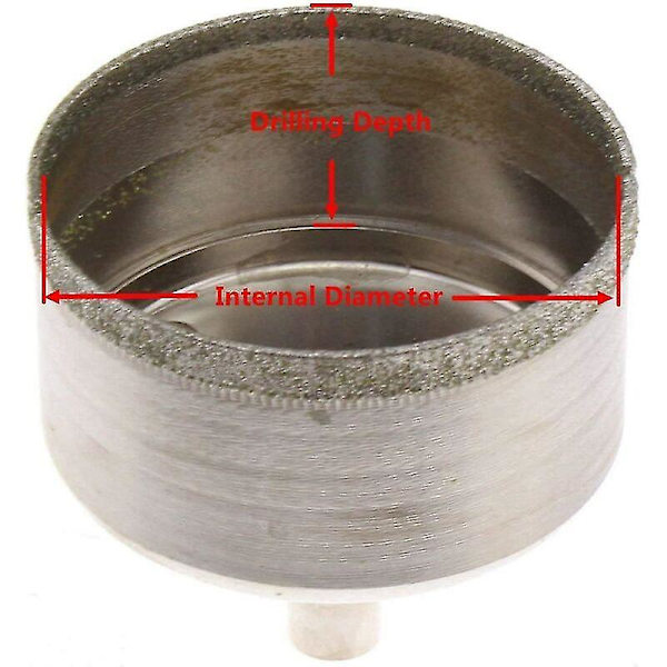 60 mm diamantklinge til savning i keramik, glas, porcelæn og marmor
