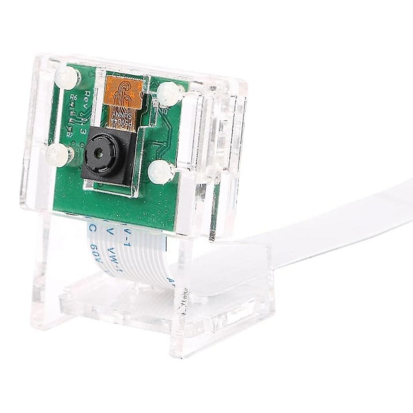 5mp kameramodul webkamera video 1080p+transparent holder for Raspberry Pi 4/3b +/ 3b/2b/null