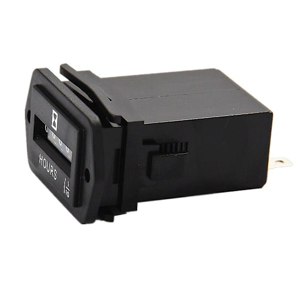 Dc 6-80v mekanisk timetæller - timetæller til motor generator båd biler motocross motor t