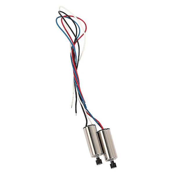2 stk Motorer til Xs809 Xs809hc Xs809hw Mini Foldbar Selfie RC Quadcopter Reservedele CW Motor + CCW Motor