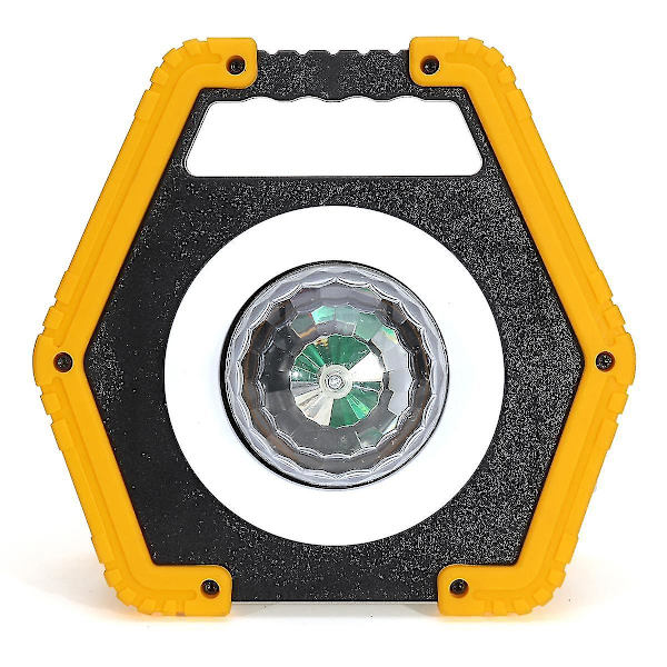 30w LED COB Arbetslampa Spotlight Söklampa Flood Light Utomhus Camping Lykta 2 Lägen Scenlampa