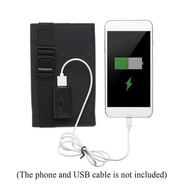 100w Foldbart solpanel 5v Usb Fleksibelt Lille Vandtæt Foldbart Bærbart