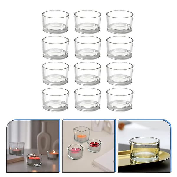 12 st Tealight Ljusstake