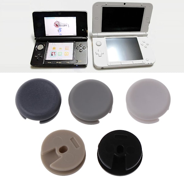 5 st/set Ersätt plast 3d analog kontrollstick keps 3d joystick keps knapp för nya 3ds 3dsll 3ds xl