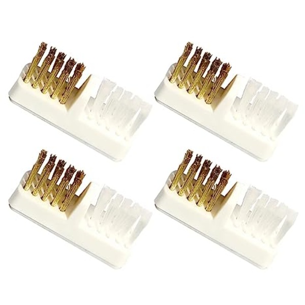 8 st Dual Wire Machine Kvinnor Borstar: Flickor Väska Bit Utrustning Remover Borr Min