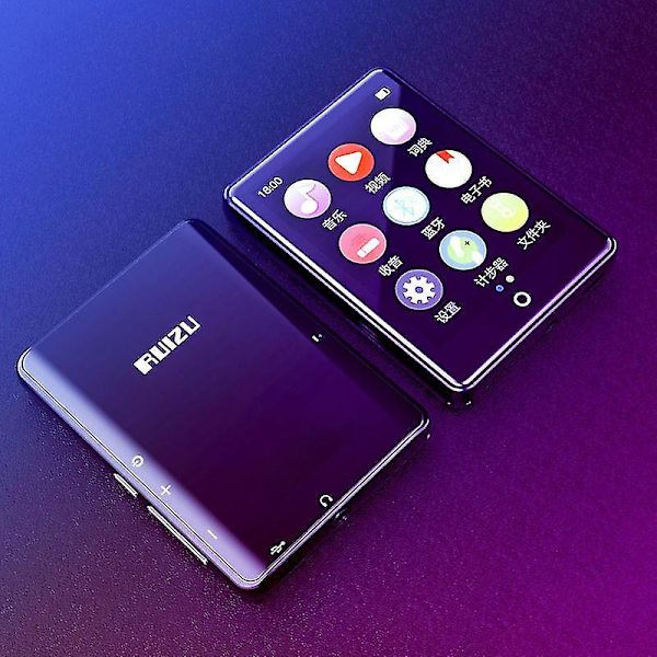 M7 Bluetooth 5.0 Mp3-spelare 2,8 tums skärm inbyggd högtalare 8g
