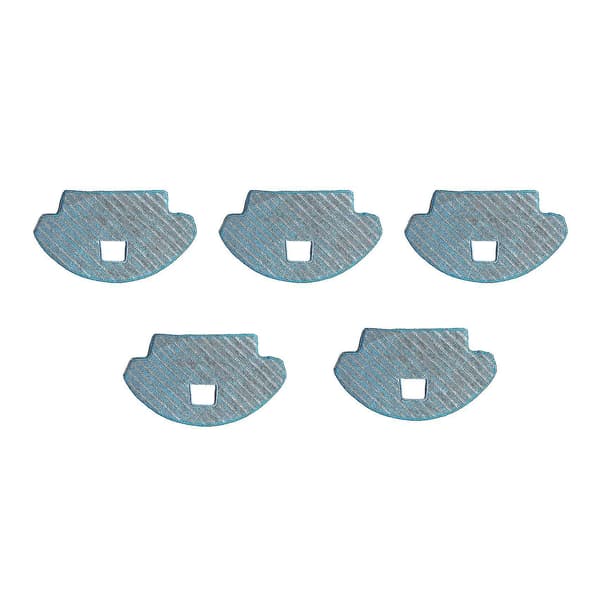 5 st Roboterdammsugare Mikrofiber Mopp Pad för Ozmo930/dg