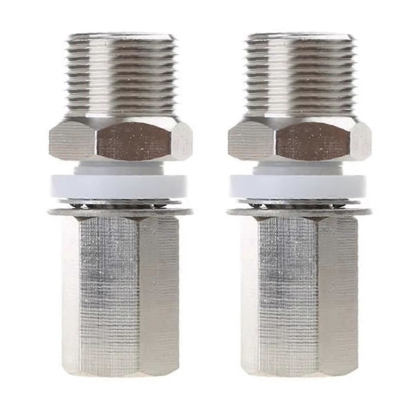 2 stk. S216 3/8-24 til SO239 Antenne Mount Adapter SO-239 til 3/8-24 Gevind Antenne Mount Adapter til CB Ham Radio Antenne