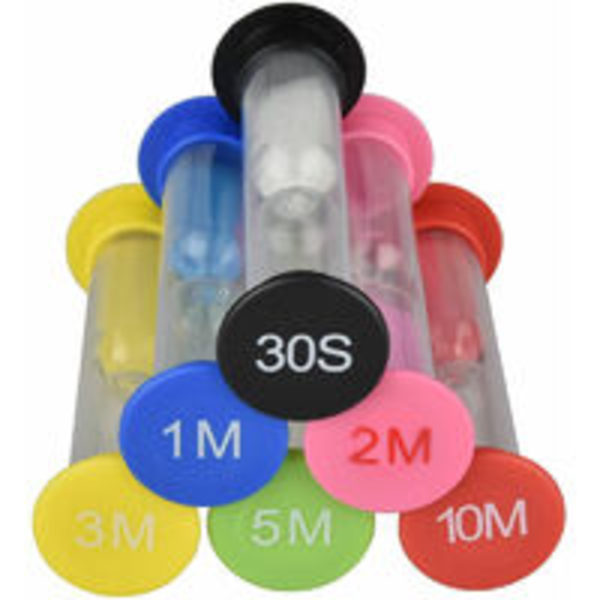 6 stk. Sand Timer Farverigt Timeglas 10min/5min/3min/2min/1min/30 sek. Sandur til Køkken Madlavning Børn pzMjwp28