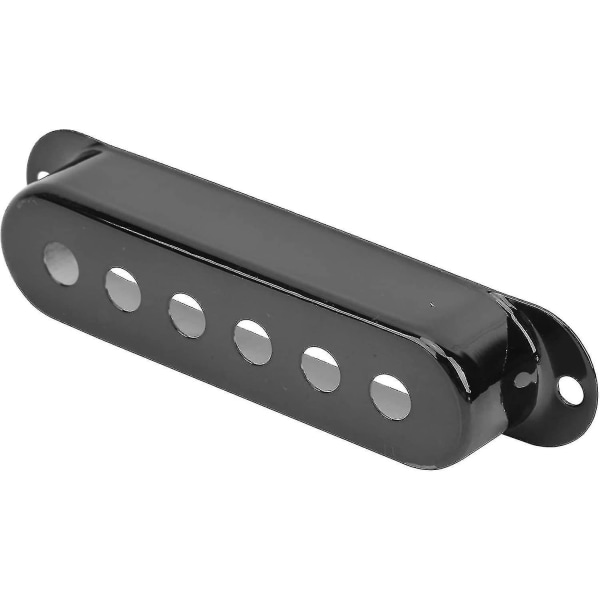 Yksikela 48/50/52 Mm 3-osainen Yksikela Mikrofonin Kansi Messinki Sähkökitaraan (musta) 3-osainen Musta