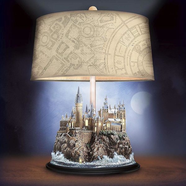 The Bradford Exchange Harry Potter Hogwarts Castle Illuminating Sculpture Table Lamp