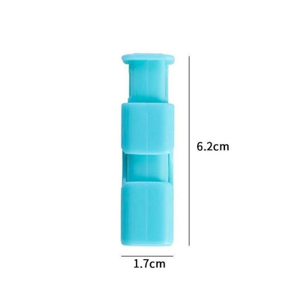 Brödpåsklämmor, 2-pack tätningsklämmor, plastförslutningsklämmor, B