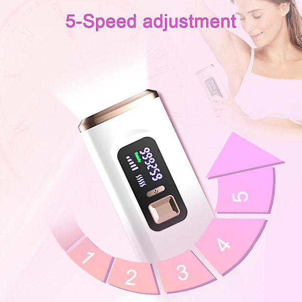 Laser-karvanpoisto Sähköinen Epilaattori Ammattimainen Ipl Karvanpoisto Epilaattori Photoepilator Karvanpoistokone White