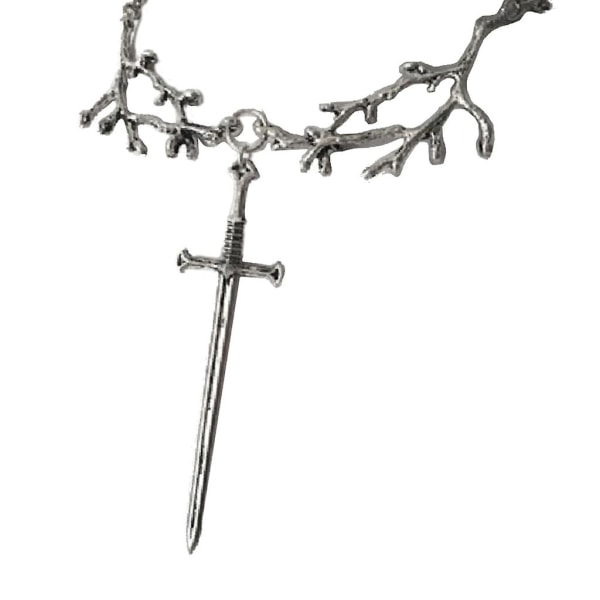 Sword-pendant Viking-jewelry Gift Sword-charm Choker Chain Necklace Ornament