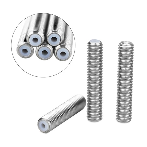 15 stk 3d-skriver 0,4 mm Mk8 ekstruderdyse utskriftshode M6 & halsrør