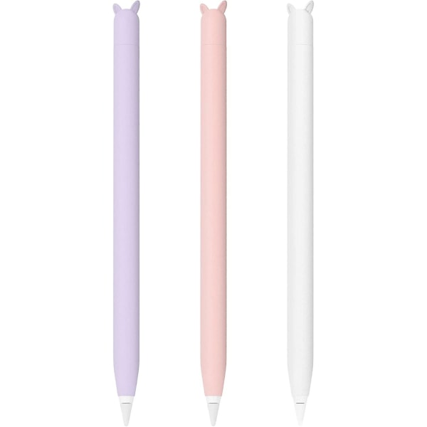 3-pakningsmyk epleblyantveske for 1. generasjon Apple Pencil