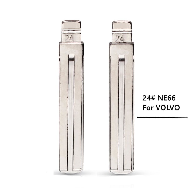 #24 Ne66 Key Blade Lishi Blank Vvdi Keydiy Kd Folding Remote