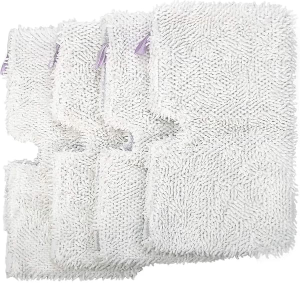 4-pack tvättbara mikrofibermoppdynor