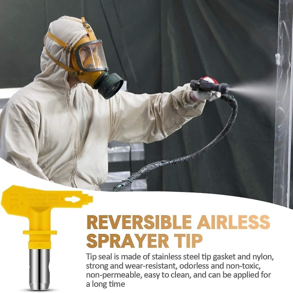 Airless-spraymunstycke, Airless-munstycke för högtrycksfärg