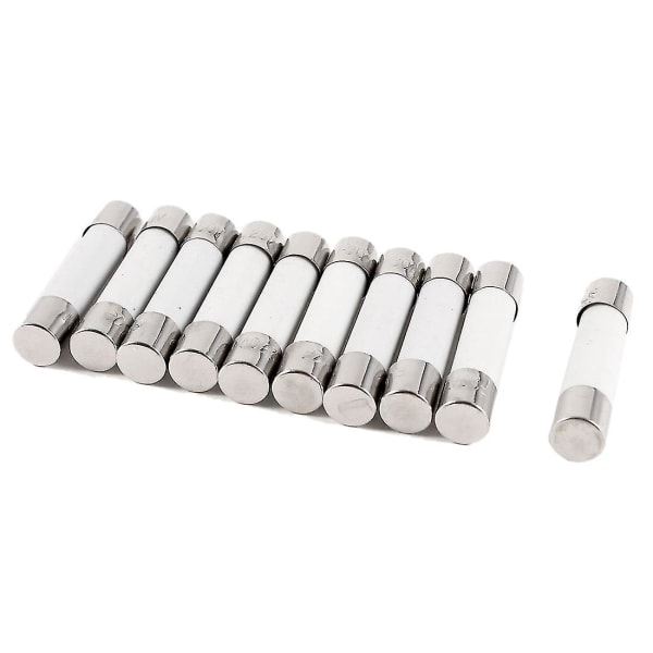 10 st 250V 30A 6x30mm Cylindriska Keramiska Rörsäkringar Länk