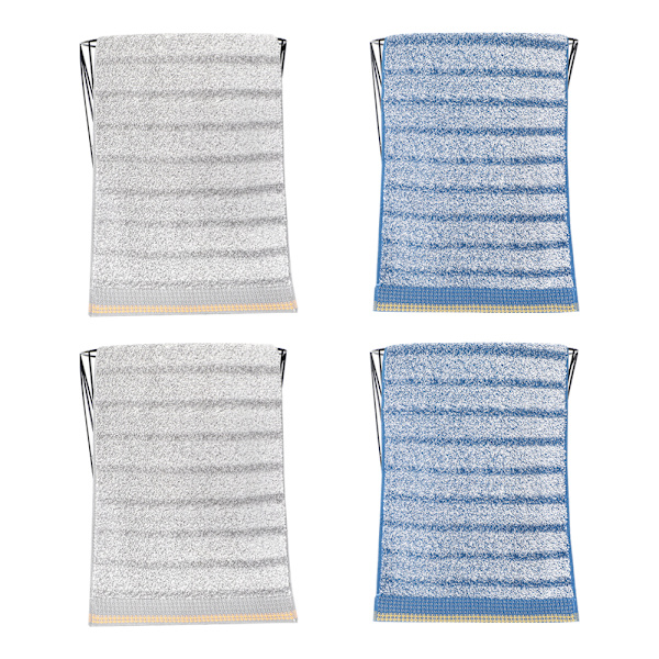 Handduksset med 4 handdukar | 100% bomull mjukt absorberande dekorativ handduk för badrum | 34*74CM
