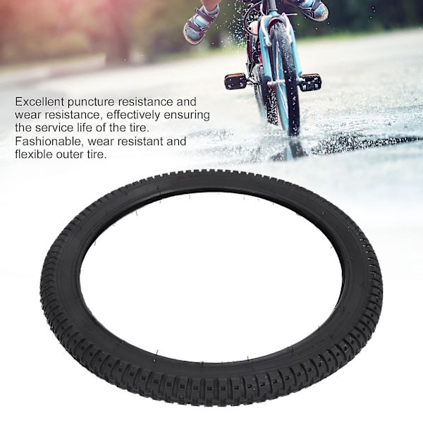 18x2.125 H-format Mountainbike Ytterdäck för Barncykel