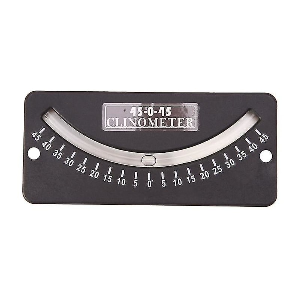 45-0-45 Inclinometer Mini Gradeor Inclinometer Vinkelmåling Instrument Tilt Gauge Slope Meter