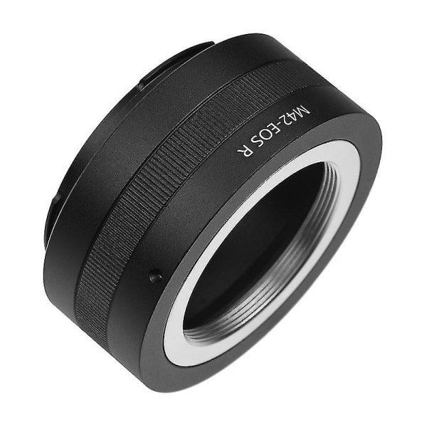 Manuell objektivadapterring i aluminiumlegering for M42-objektiv til Canon Eos R/rp/ra/r5/r6 Rf-montert speilløst kamera