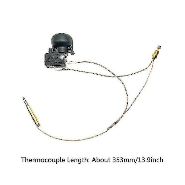 Termoelement og vippebryter for terrassevarmer Dump Switch for propanvarmer Terrassevarmer Utendørs G