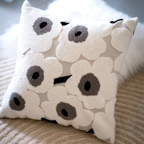 Unikonkukka tyynynpäällinen pehmeä puuvilla neliön muotoinen tyyny kotelo 18\"x18\" tyynyliina kodin sisustus sohvalle makuuhuoneeseen