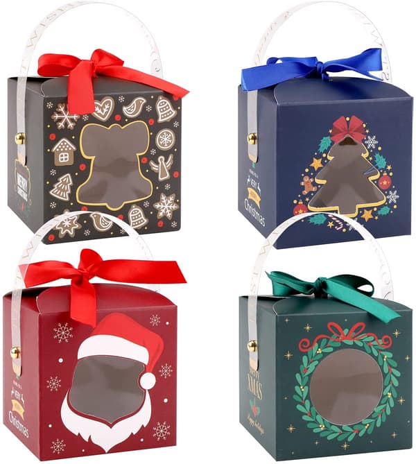 Paket med 24 julpappersaskar