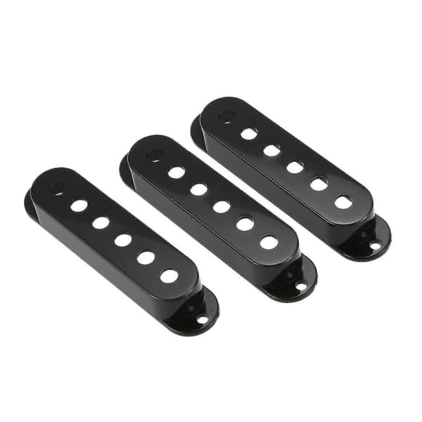 3-lagers Svart 11 Håls Sss Gitarrplektrumskydd Strat Bakplatta Pickup-skydd Rattar Gitarrtoppar Gitarr