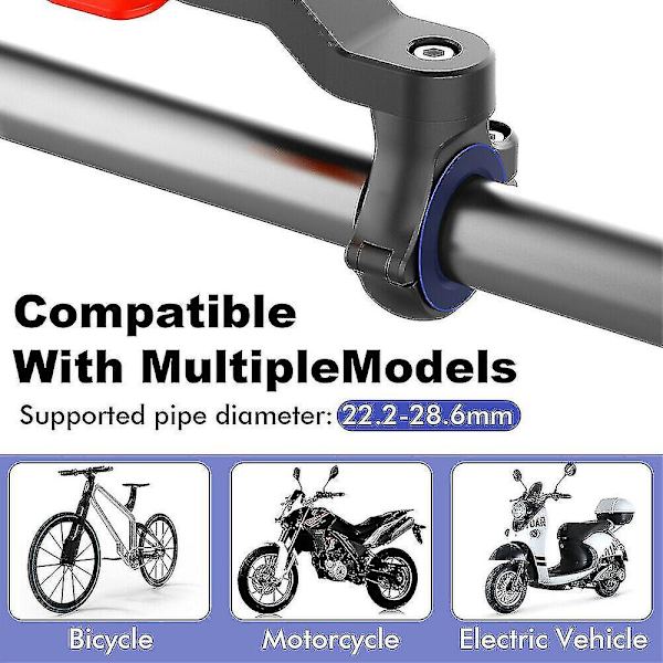 Quad Lock Out Front Sykkel Twist Fjellholder Sykling Utendørs