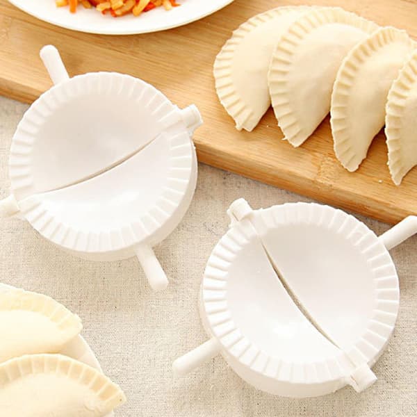 3 stk. Dumpling Maker Plastik Diy Nem Dumpling Form Køkken Håndpresse