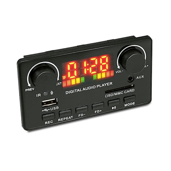 2x40w forsterker Bluetooth Mp3-spiller Wav dekoderkort dekoder Bluetooth-modul