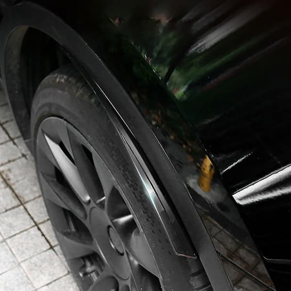 Forreste + bageste bilhjul øjenbryn mudguard flap splash til Model