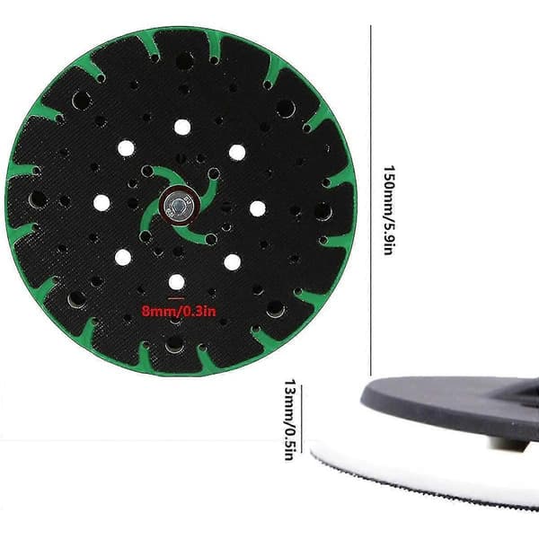 17 Hulls Utskiftbart Slippapir Kompatibelt Med Festool (Diskett)