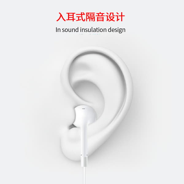 Kablet headset, direkte plug and play, tung bas, mikrofon, kabelstyring, L-fladt interface