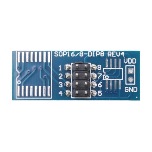 SOIC8 SOP8 Flash Chip IC Test Clips Socket Adapter Programmer BIOS/24/25/93