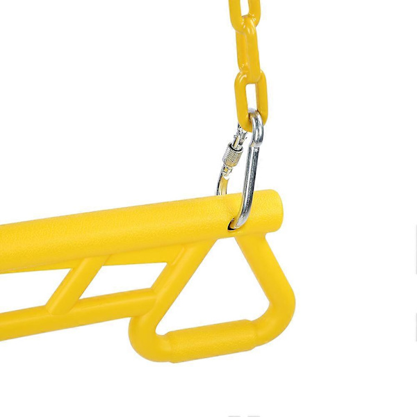Dubbla triangulära ringar Barn Pull Up Ring Sport Swing Leksak för barn Inomhus Utomhusleksaker