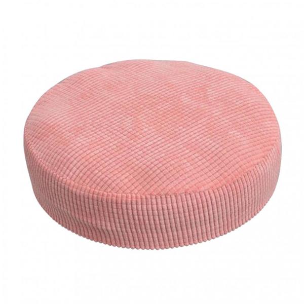 Vinterbarpallsöverdrag, runt sätesöverdrag för lyftstol, rosa_40x40x10cm