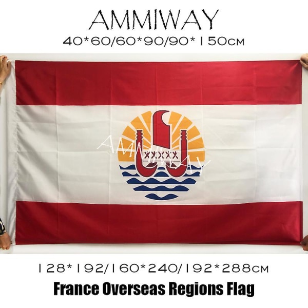 Varje storlek Franska Martinique ormflagga och banderoller Franska basmetall polyester tryckt nationell flagga i världen