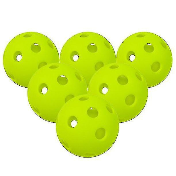 12-pack 26-håls inomhus pickleballbollar inomhus träningsho