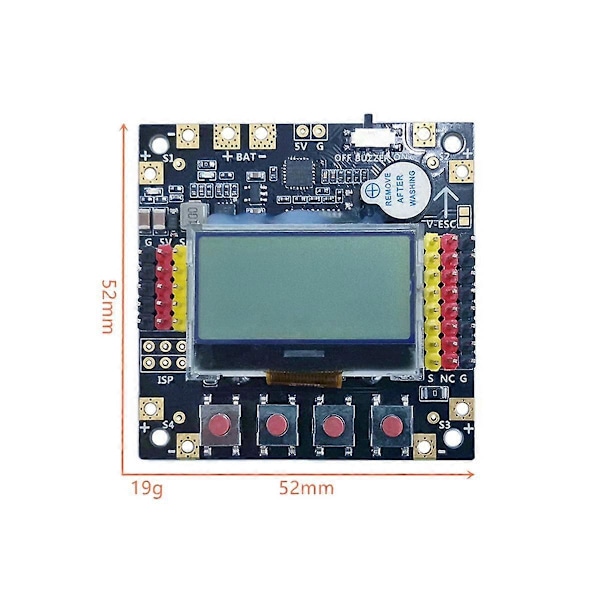 KK2.1.5 PLUS KK2 Flight Control Board Flight Controller VTOL til FPV Racing Drone RC Flyvemaskine, V1.19S1 PRO Firmware