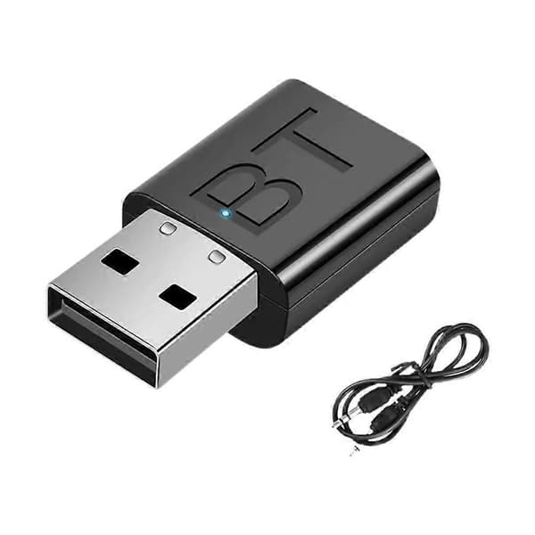 Bil Bluetooth-adapter Mottaker Sender Trådløs Bluetooth-konverter Plug&Play