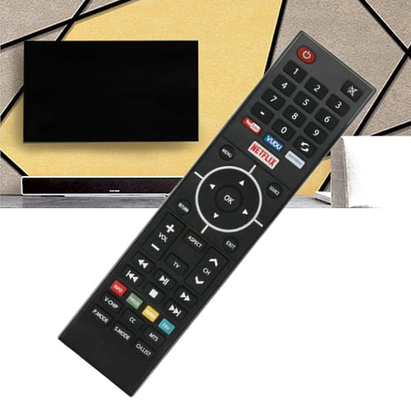 Fjernkontroll erstatning for Element TV Elsw3917bf E4sft5017 E4sta5017 Elsj5017 Elst3216h Elst5016s E2sw5018