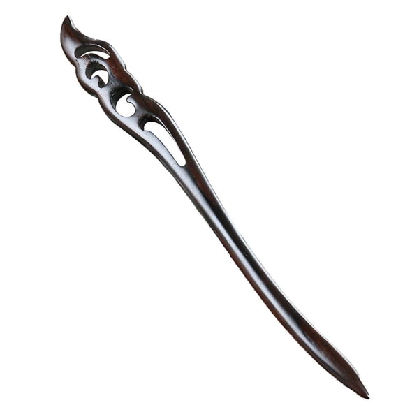 Hair Stick Chopstick Ebony Side Clip Chignon Pin Unik design