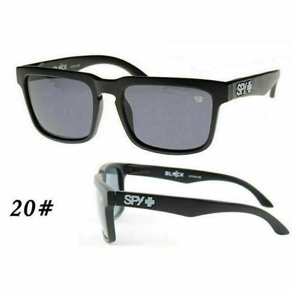 Nye Spy1 22color Ken Block Classic Cykelsport Retro solbriller Uv400 Eyewear No 20