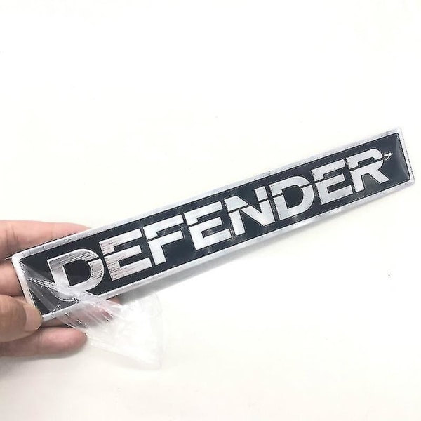 Metal Defender Emblem Badge-klistremerke Bildekaler for Land Rover